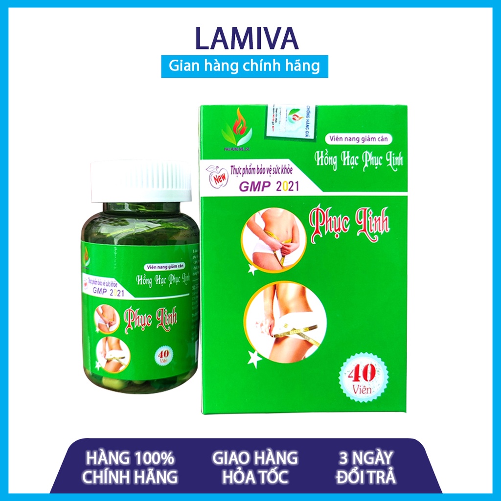 HỒNG HẠC PHỤC LINH 🔸 Chính hãng🔸 viên uống giảm cân thảo dược hiệu quả an toàn _MINH QUÂN5