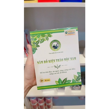 Sâm bổ kiện thảo mộc nam hàng chuẩn 40 viên dành cho người gầy