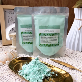 Bột mặt nạ dẻo collagen bạc hà