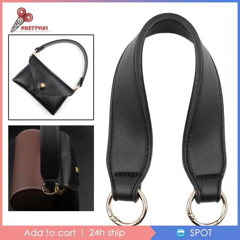 [Prettyia1] Dây Da PU Thay Thế Cho Túi Xách Tote