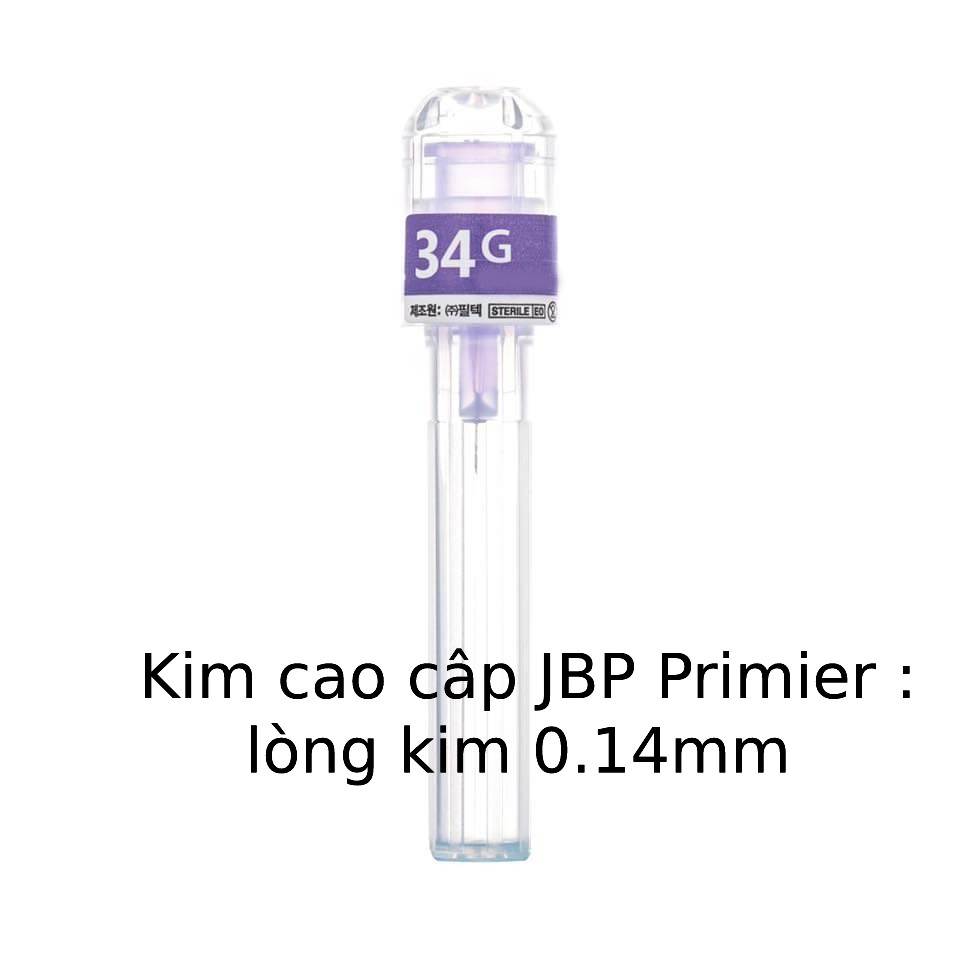 Kim tiêm Meso 34G Nanoneedle - Hãng JBP Hàn Quốc