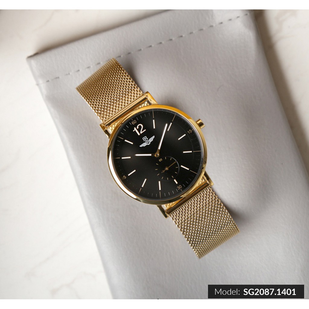 Đồng hồ nam SRWATCH SG2087 dây kim loại