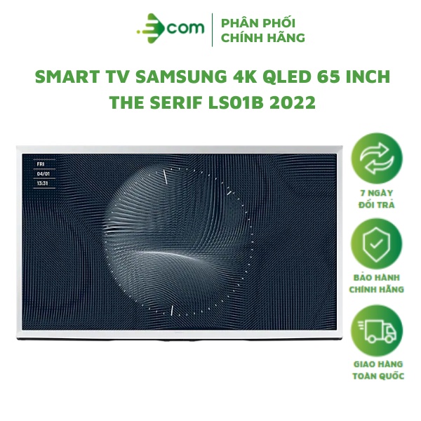 QA65LS01B - Smart Tivi Kiểu Chữ Có Chân The Serif QLED Samsung 4K 65 inch QA65LS01BAKXXV Năm 2022