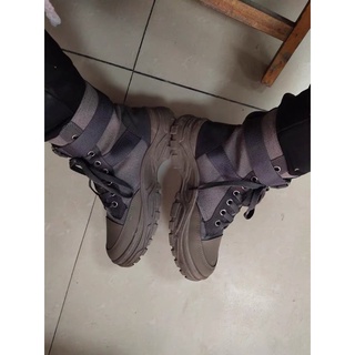 Boots chiến binh cổ lửng siêu chất QC2109  (Order-ảnh thật)