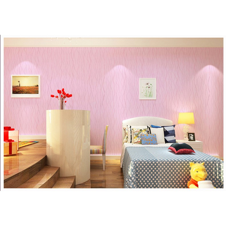 Decal giấy dán tường vân hồng | BigBuy360 - bigbuy360.vn