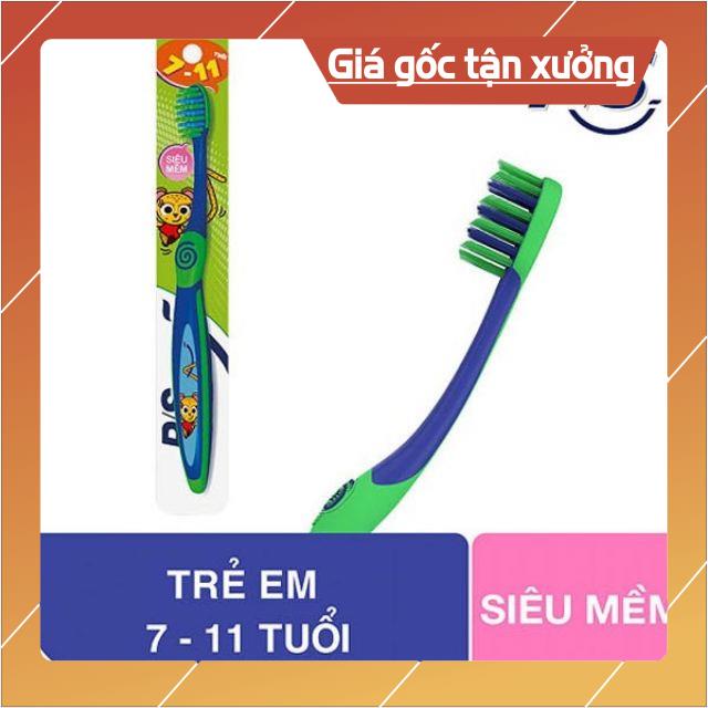 [ICLN9 giảm 5K cho đơn hàng 50k]  Bàn chải đánh răng P/s trẻ em 2-6 tuổi và 7-11 tuổi
