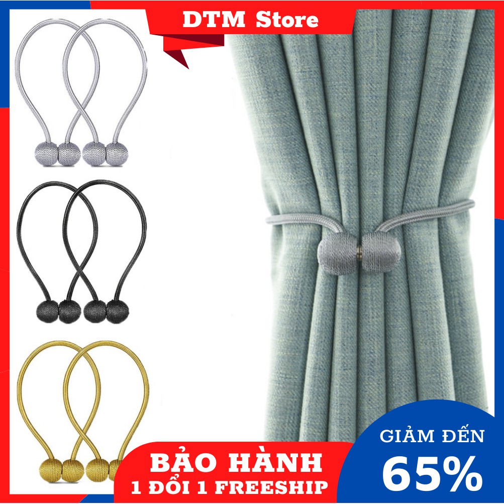 Dây buộc rèm cửa nam châm tiện lợi, thời trang rèm trang trí đẹp,đơn giản