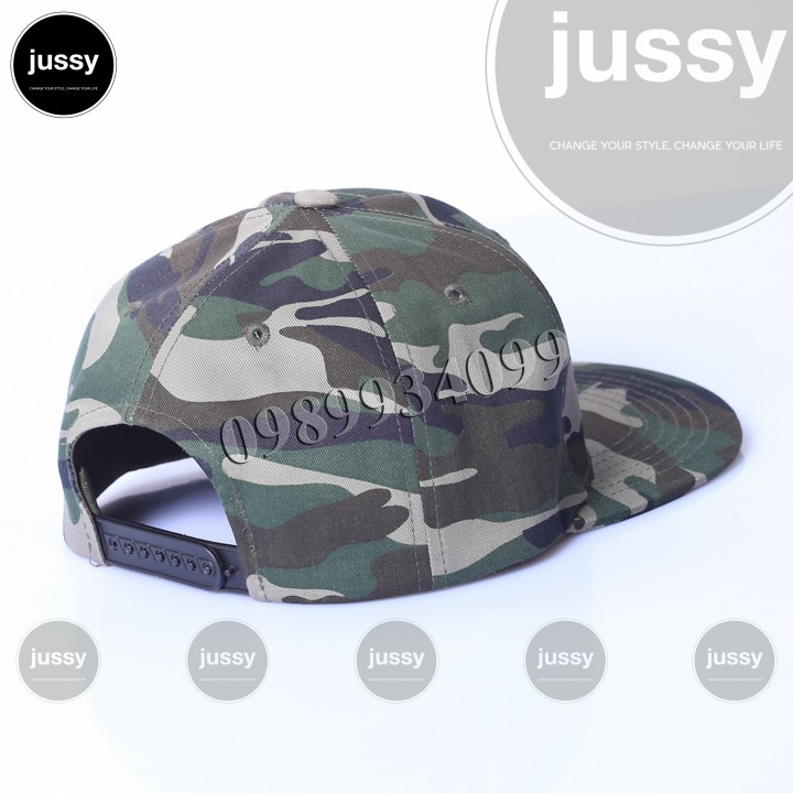 Nón Snapback Lính Camo Cao Cấp Form Chuẩn Đẹp