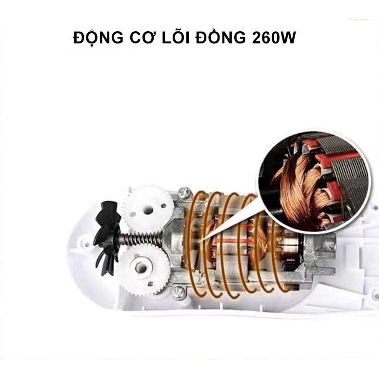 Máy Đánh Trứng, máy nhào bột Cầm Tay Scarlett 260W 7 Tốc Độ - Hàng chính hãng bảo hành 3 tháng