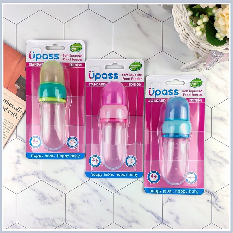 Bình Bóp Thức Ăn Dặm Chống Hóc Cho Bé UPASS UP0301N