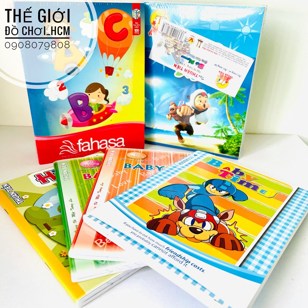 Vở trắng dành cho học sinh