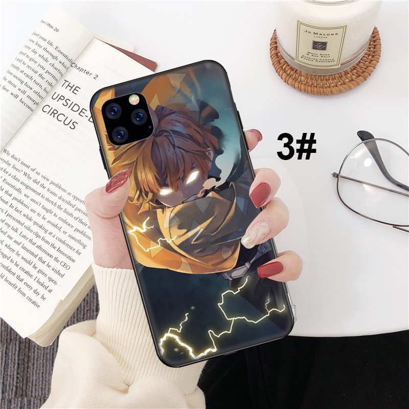 Ốp Điện Thoại Mềm Hình Anime Demon Slayer Cho iPhone 7 8 7+ 8+ 6+ 6S+ XR XS Max 5 5s C28