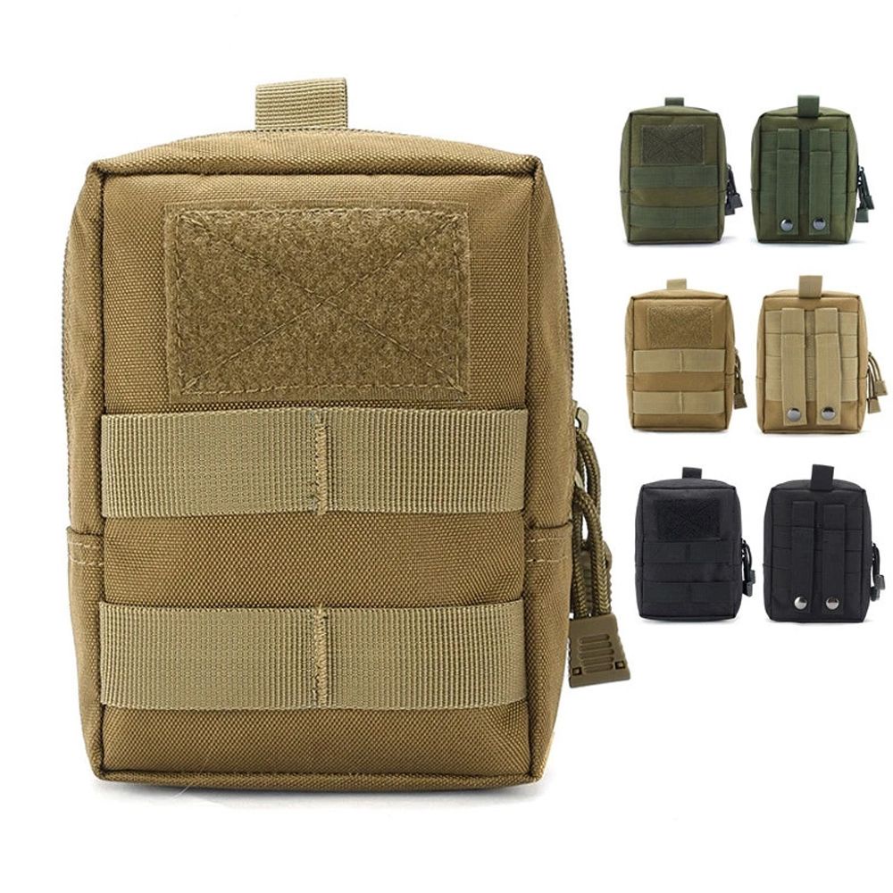 YIYU Túi đeo hông đựng điện thoại TYLER1 có khóa kéo bằng nylon 1000D