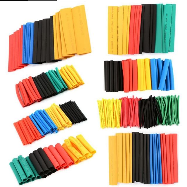 BỘ 328 ỐNG GEN CO NHIỆT CÁCH ĐIỆN ĐỦ LOẠI