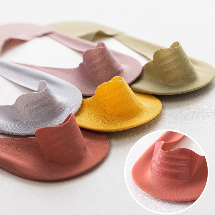 Đôi tất cổ thuyền màu trơn thời trang dành cho phái nữ