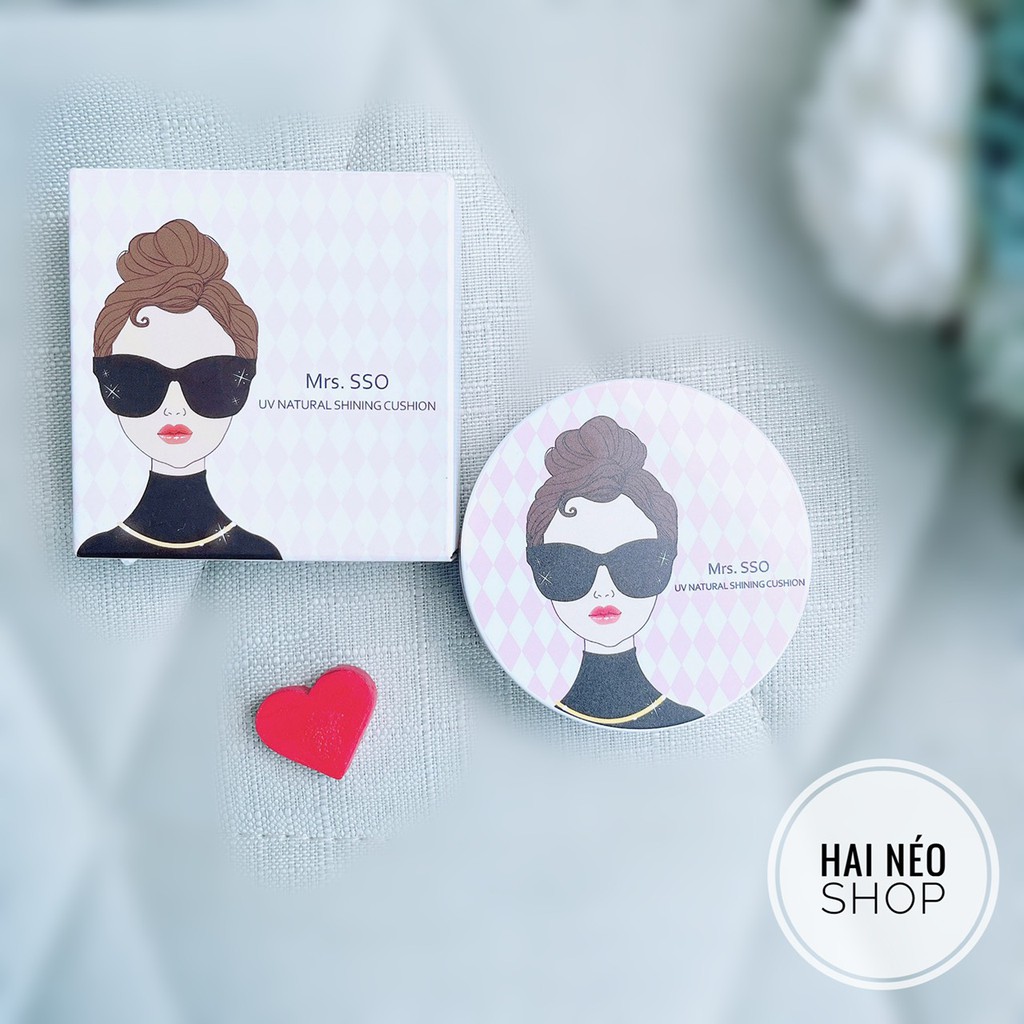 Phấn nước Cushion Mrs SSO UV Natural Shining - tone 22