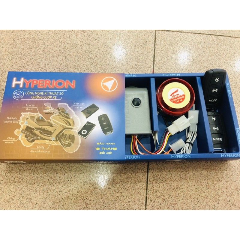 Khoá chống trộm chống cướp tìm xe tự động hyperion. tự nhận diện chủ xe
