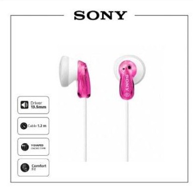 Tai Nghe Nhét Tai Sony Mdr E9Lp Chính Hãng Màu Hồng