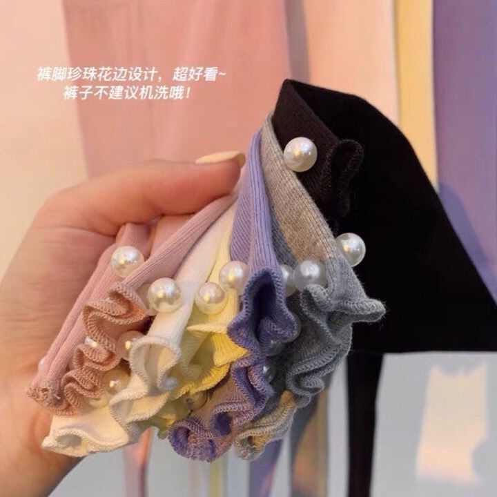 Quần Legging Lưng Cao Chất Liệu Co Giãn Thoải Mái Phong Cách Phương Tây Cho Bé Gái