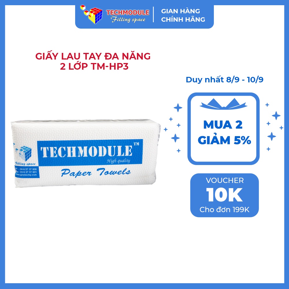 Giấy lau tay đa năng 2 lớp TM-HP3