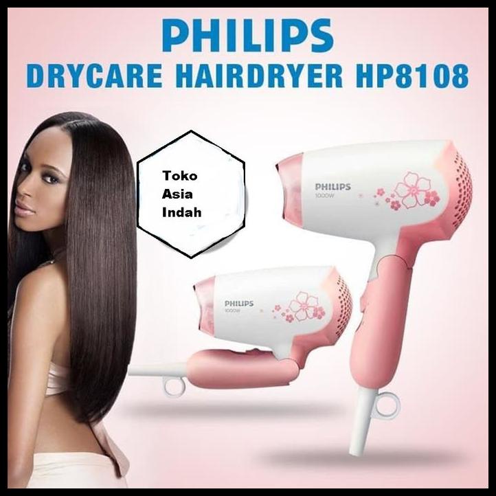 Máy sấy tóc 400W Philips Hp8108 Phone 8108 màu hồng