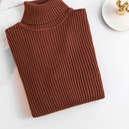 Áo Sweater Dệt Kim Dáng Dài Họa Tiết Hoa Cúc / Rùa Dễ Thương Cho Nữ Vnb-491