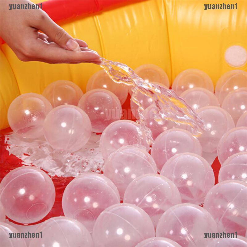 Set 50 Quả Bóng Nhựa Trong Suốt Đồ Chơi Cho Bé