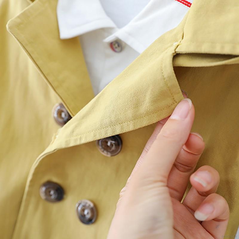 Áo khoác kiểu dáng đơn giản thời trang phong cách Hàn Quốc dành cho bé gái