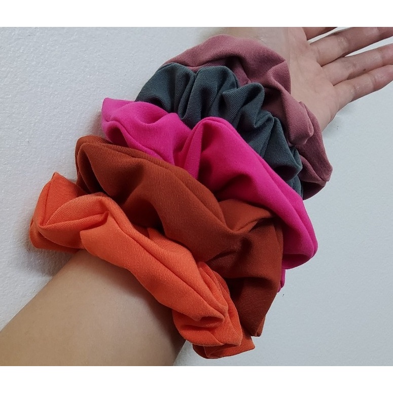 Combo 5 Dây buộc tóc co giãn màu phong cách Hàn Quốc thời trang mùa hè cho nữ
