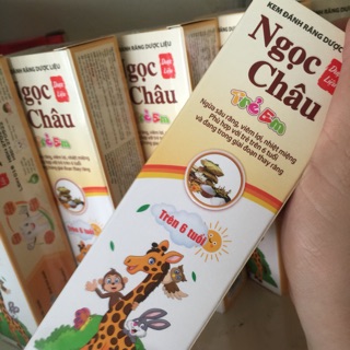 KEM ĐÁNH RĂNG TRẺ EM NGỌC CHÂU