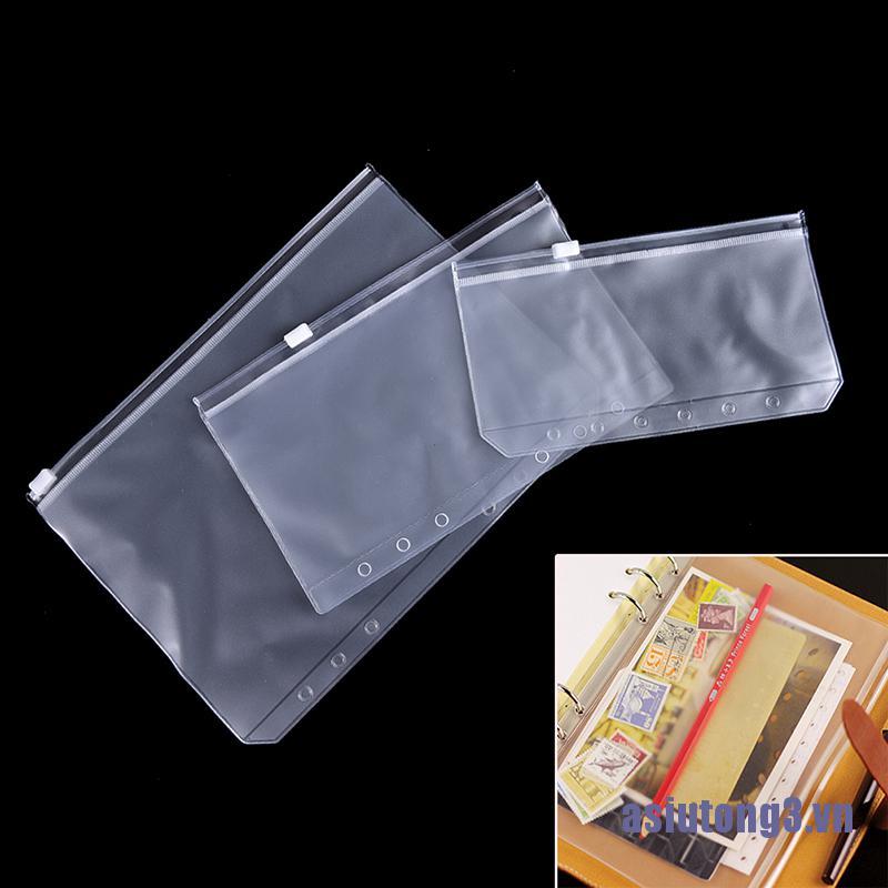 Túi Zip Trong Suốt Cỡ A5 / A6 / A7