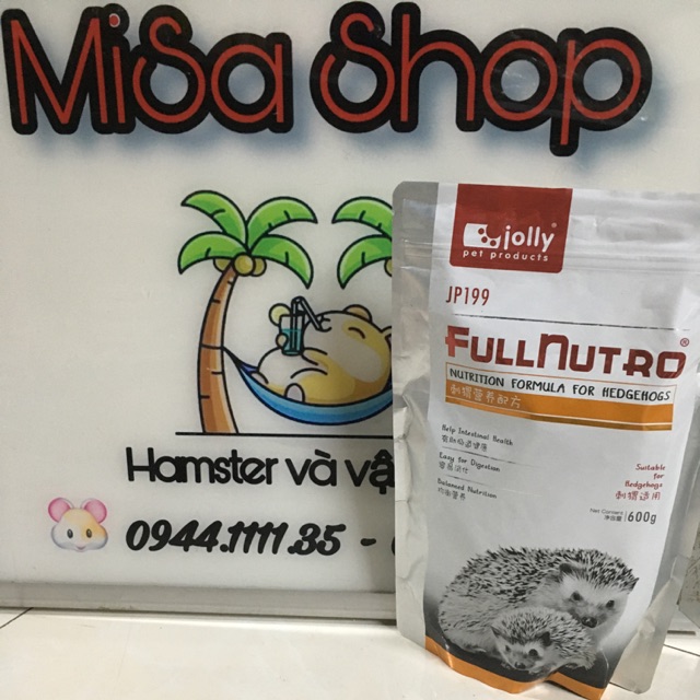 THỨC ĂN HẠT FULLNUTRO CHO NHÍM 600GR
