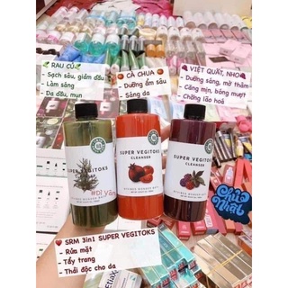 Sữa rửa mặt rau củ Super Vegitoks Cleanser