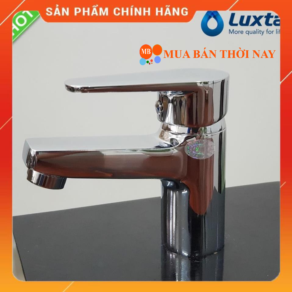 Vòi LAVABO nóng lạnh Luxta L1223 tặng 2 dây cấp, bảo hành 5 năm