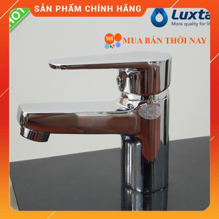 Vòi lavabo nóng lạnh luxta l1223 tặng 2 dây cấp, bảo hành 5 năm