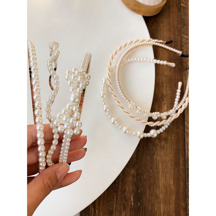 Bờm tóc, cài tóc đính hạt xinh xắn cho các bạn nữ HÀNG LOẠI 1