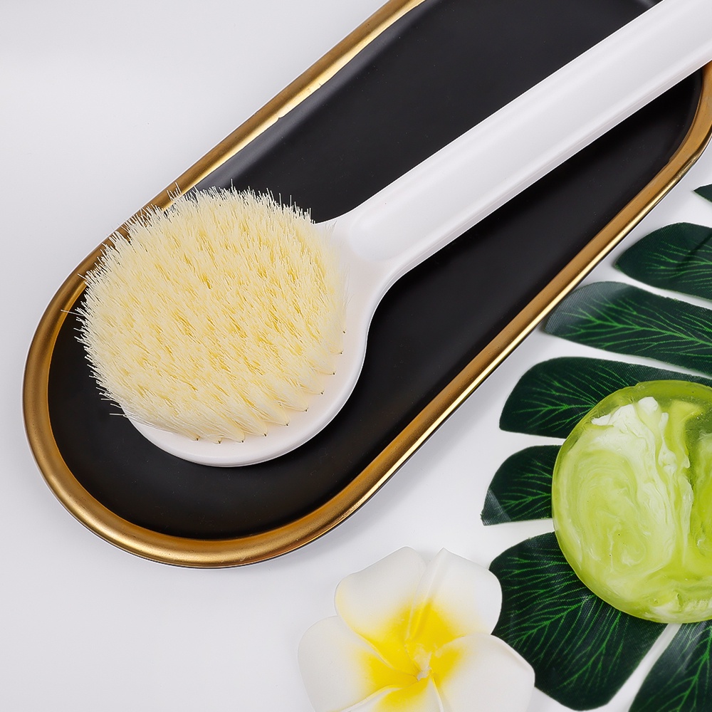 Bàn Chải Chà Lưng Cán Dài Lông Mềm Dùng Cho Nhà Tắm