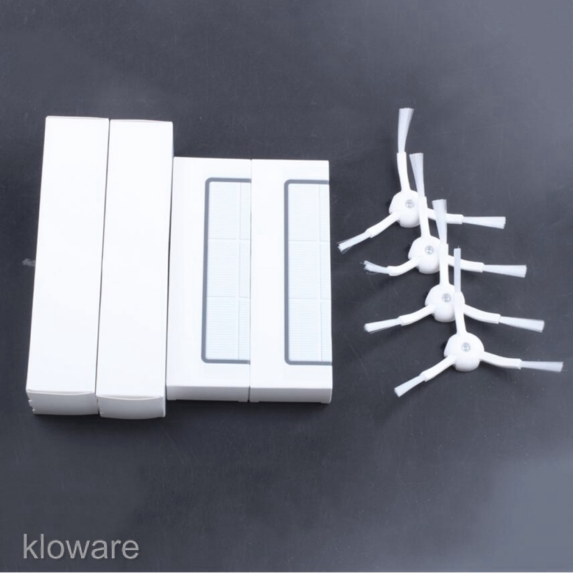 Bộ Lọc Chổi Chính &amp; Bàn Chải Bên Cho Máy Hút Bụi Xiaomi Mi Robot