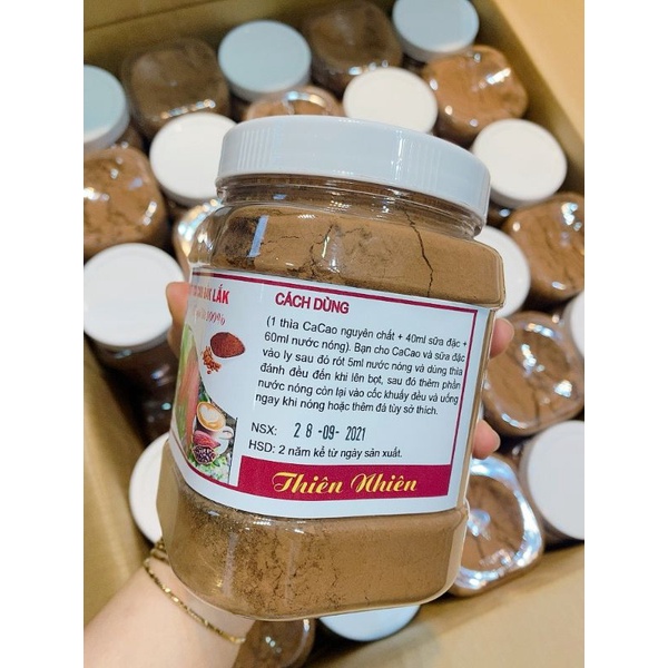 Bột cacao nguyên chất Daklak 100%