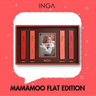 Set 4 son kem lì- inga mamamoo, flat edition - hongoanh325