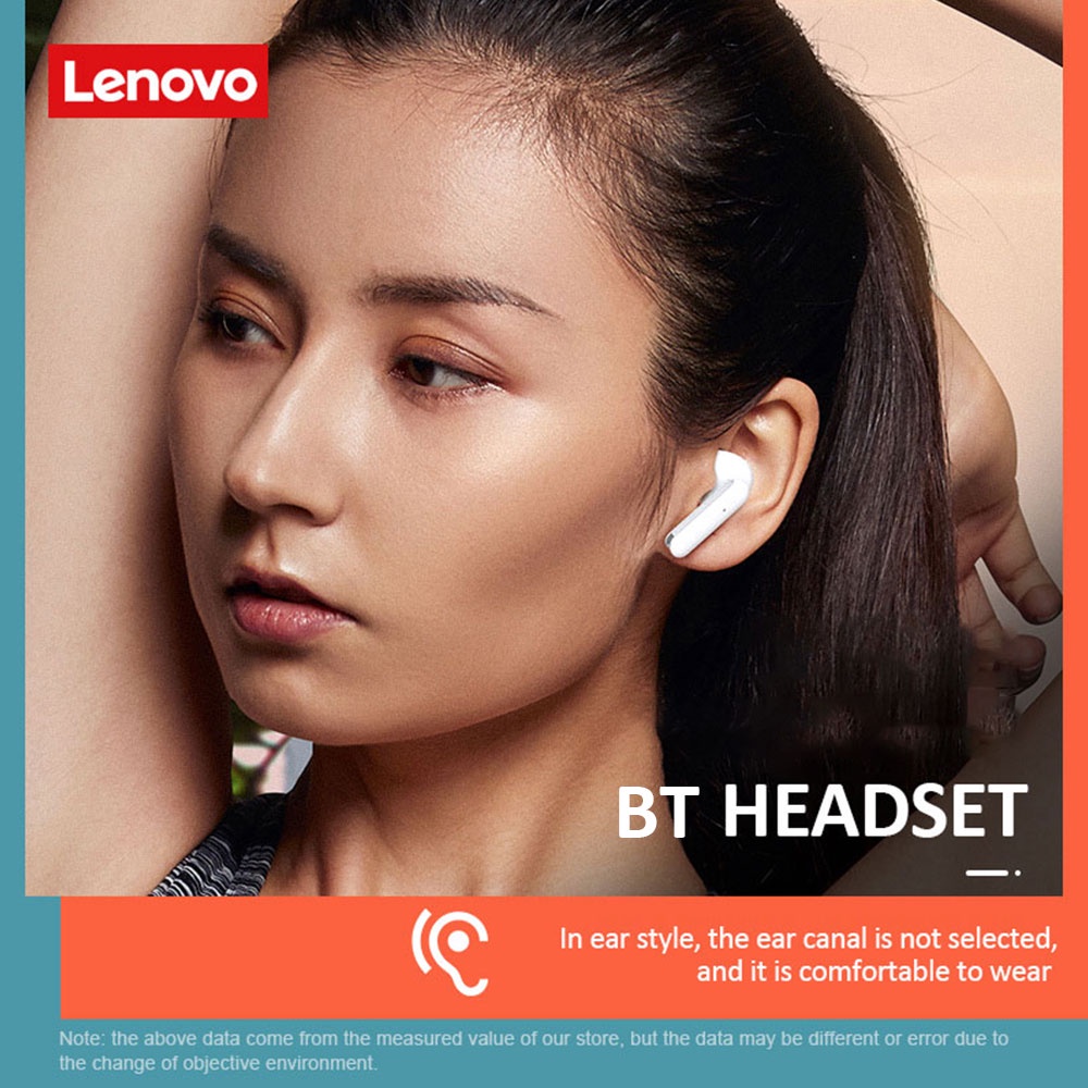 Tai Nghe Không Dây Bluetooth Chống Nước TWS IP54 Cho Lenovo XT90