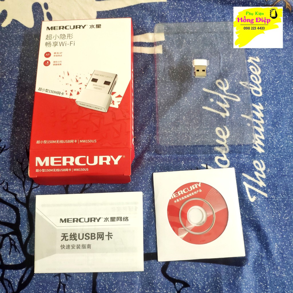 USB Thu Sóng Wifi Mercury MW150US | BigBuy360 - bigbuy360.vn