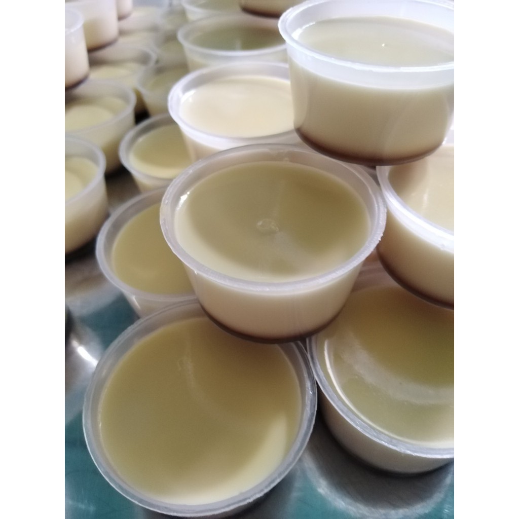 Hủ nhựa làm bánh flan caramen, rau câu, sữa chua (hộp flan có nắp)_HL