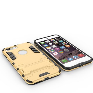 Ốp điện thoại TPU + PC có chân đỡ cho iPhone 7 Plus