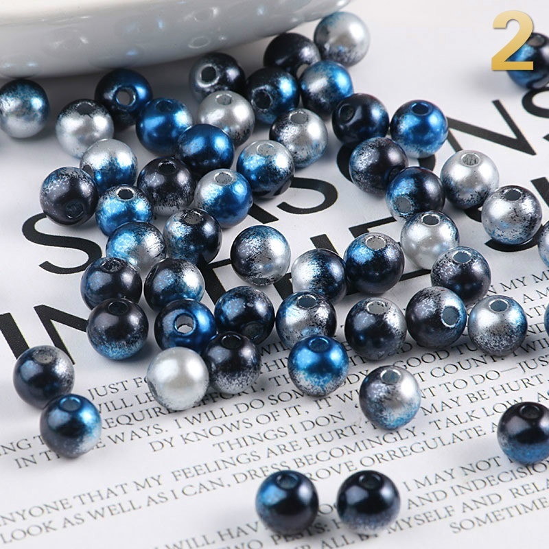 Gói 200 Hạt Ngọc Trai Giả Đường Kính 4mm Dùng Làm Trang Sức Thủ Công