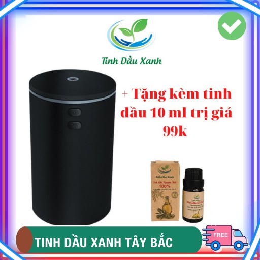 Máy xông tinh dầu Ô Tô🍀Chính Hãng🍀Tinh Dầu Xanh làm thơm, lọc không khí xe Ôtô Cao Cấp, Phòng làm việc dung tích 100ml