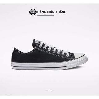 Giày Converse Chuck Taylor Classic Black - Cổ Thấp Đen [Chính hãng]