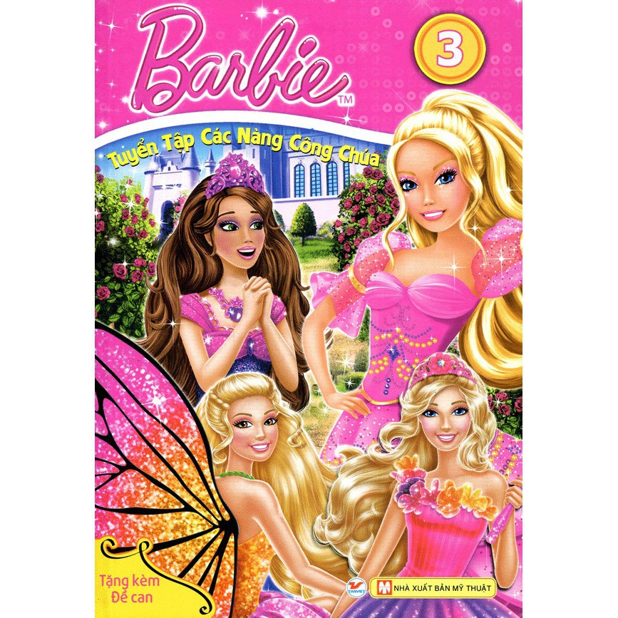 Sách - Tuyển Tập Các Nàng Công Chúa - Barbie (Tập 3)