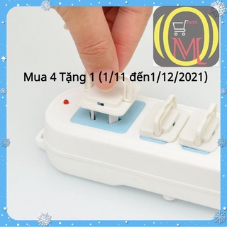 Nút bịt ổ điện chống giật chống cháy an toàn cho bé