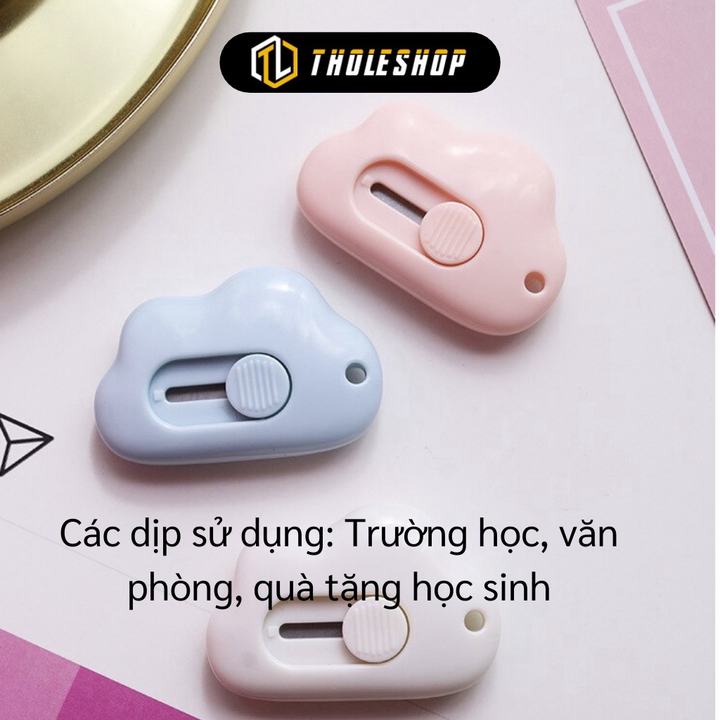 [SGD] Dao Cắt Giấy - Dao Rọc Giấy Mini Cute Hình Đám Mây Dễ Thương Học Sinh Văn Phòng 9448